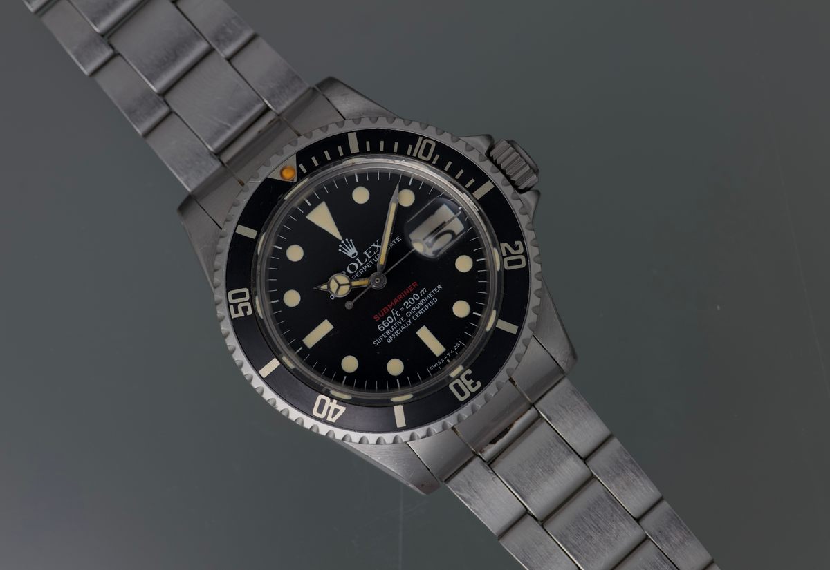 Single Red Submariner - Creamy lume MK6 and Recent RSC
