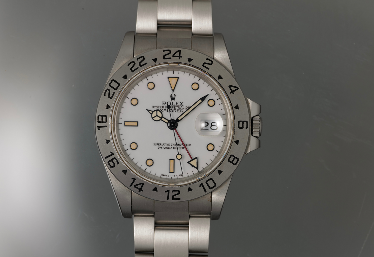 Rolex Explorer Polar with vivid Patina