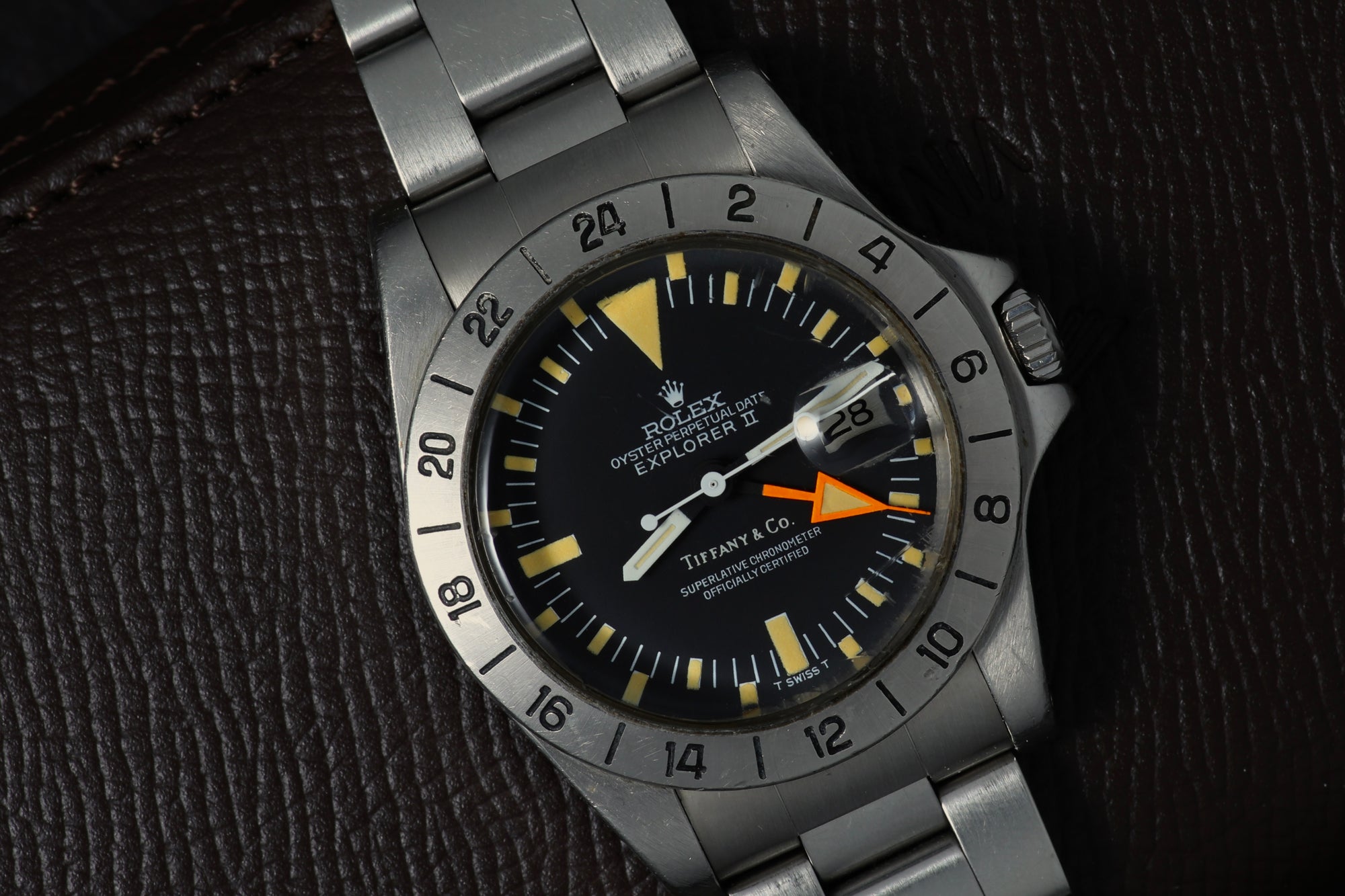 Tiffany Orange Hand - Superb Condition