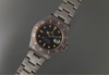 1982 Rolex Transitional Submariner super pumpkin patina vs matte brown bezel