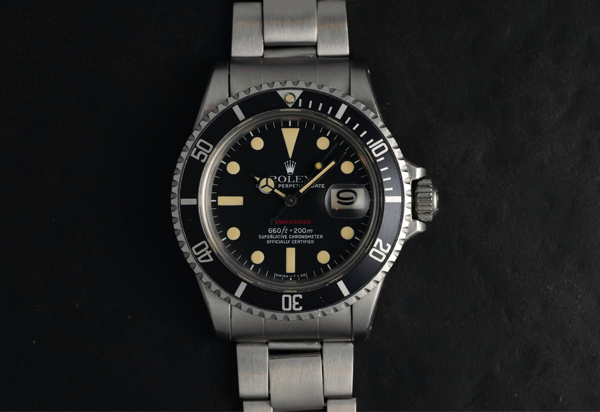 Red Submariner date from 1972