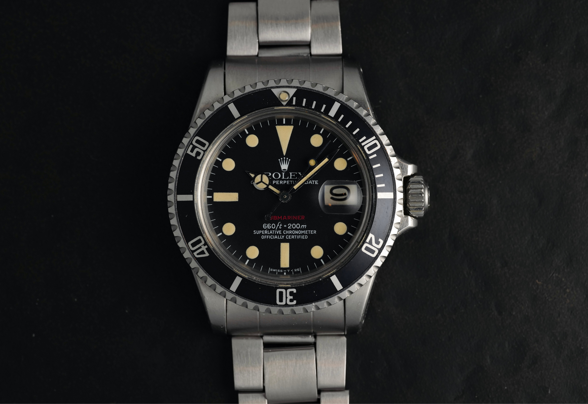 Red Submariner date from 1972