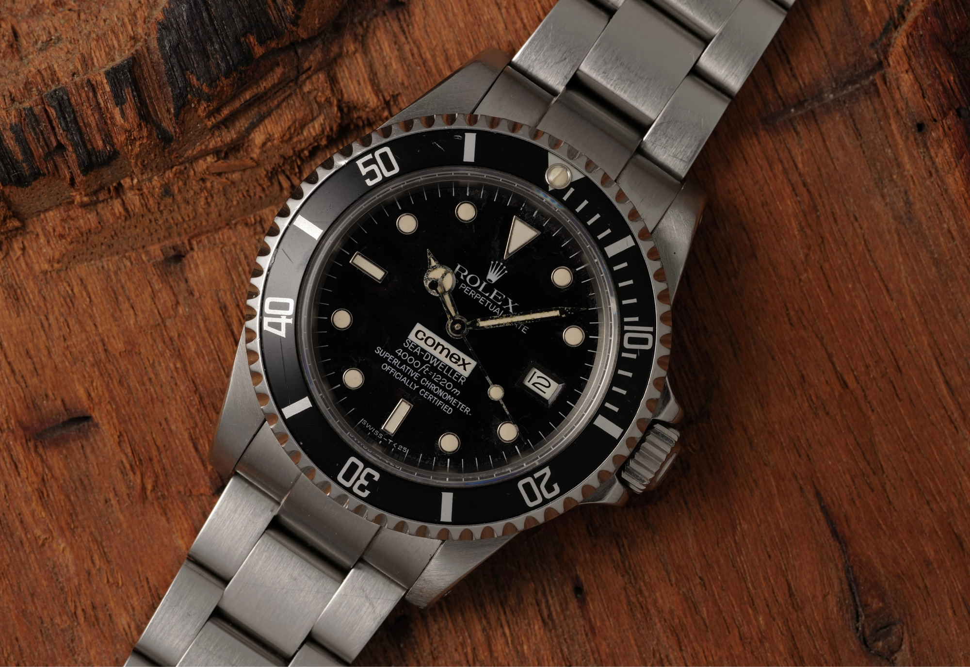 Rolex 16660 fitted with a Comex dial 1984