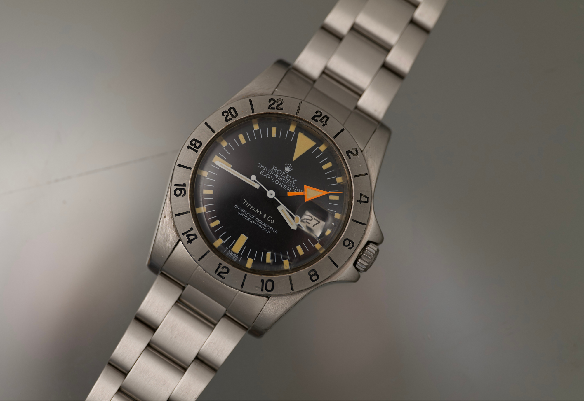 Tiffany Orange Hand - Superb Condition