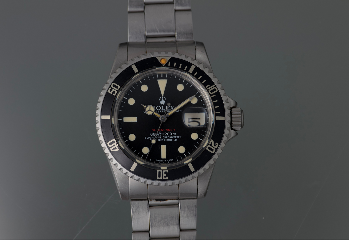 Single Red Submariner - Creamy lume MK6 and Recent RSC