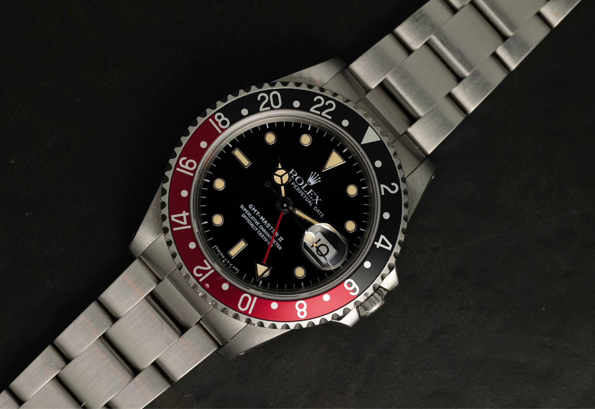 1990 Coke GMT 16710 nice patina sharp case