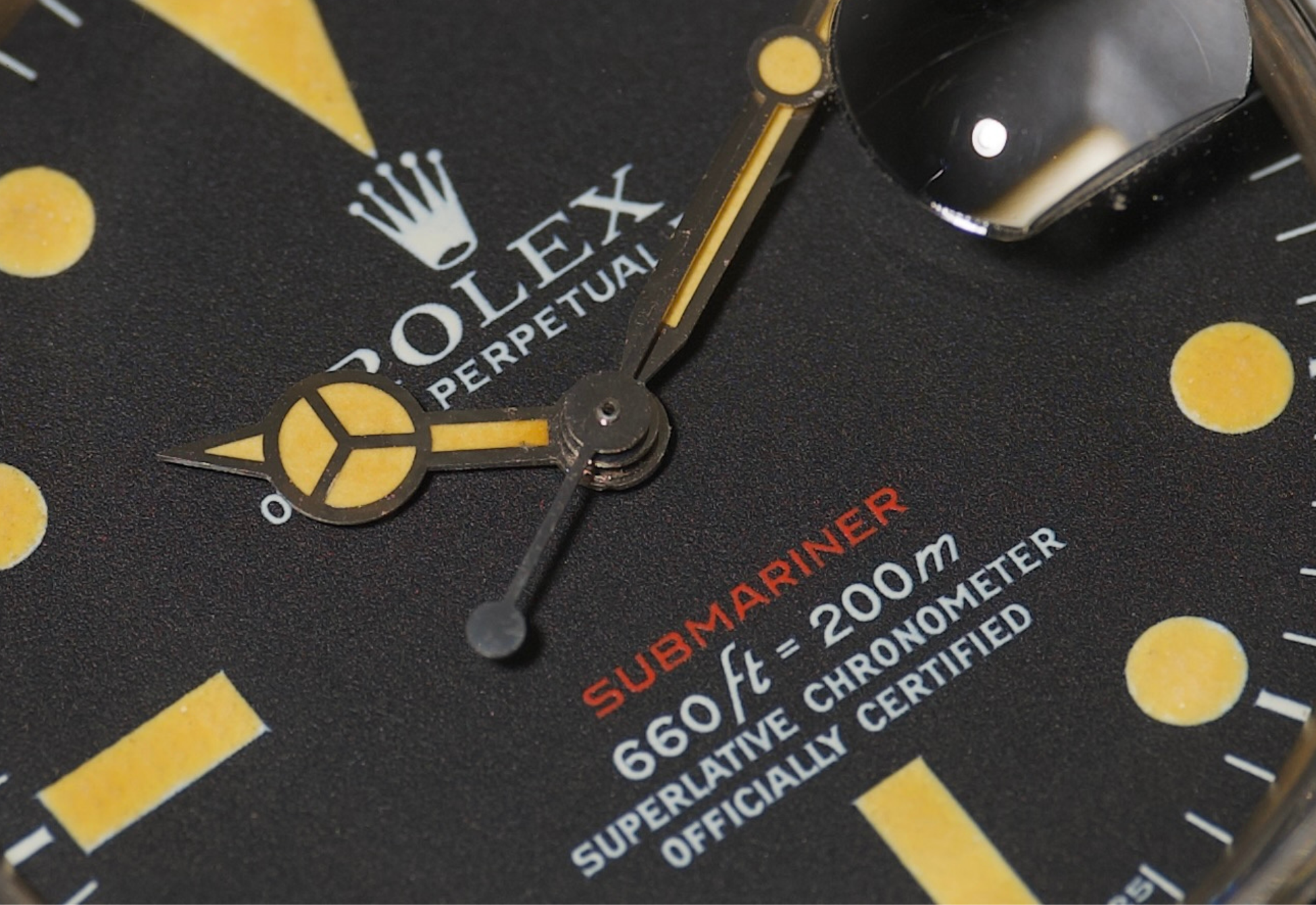 1972 RED Submariner unpolished with amazing orange patina