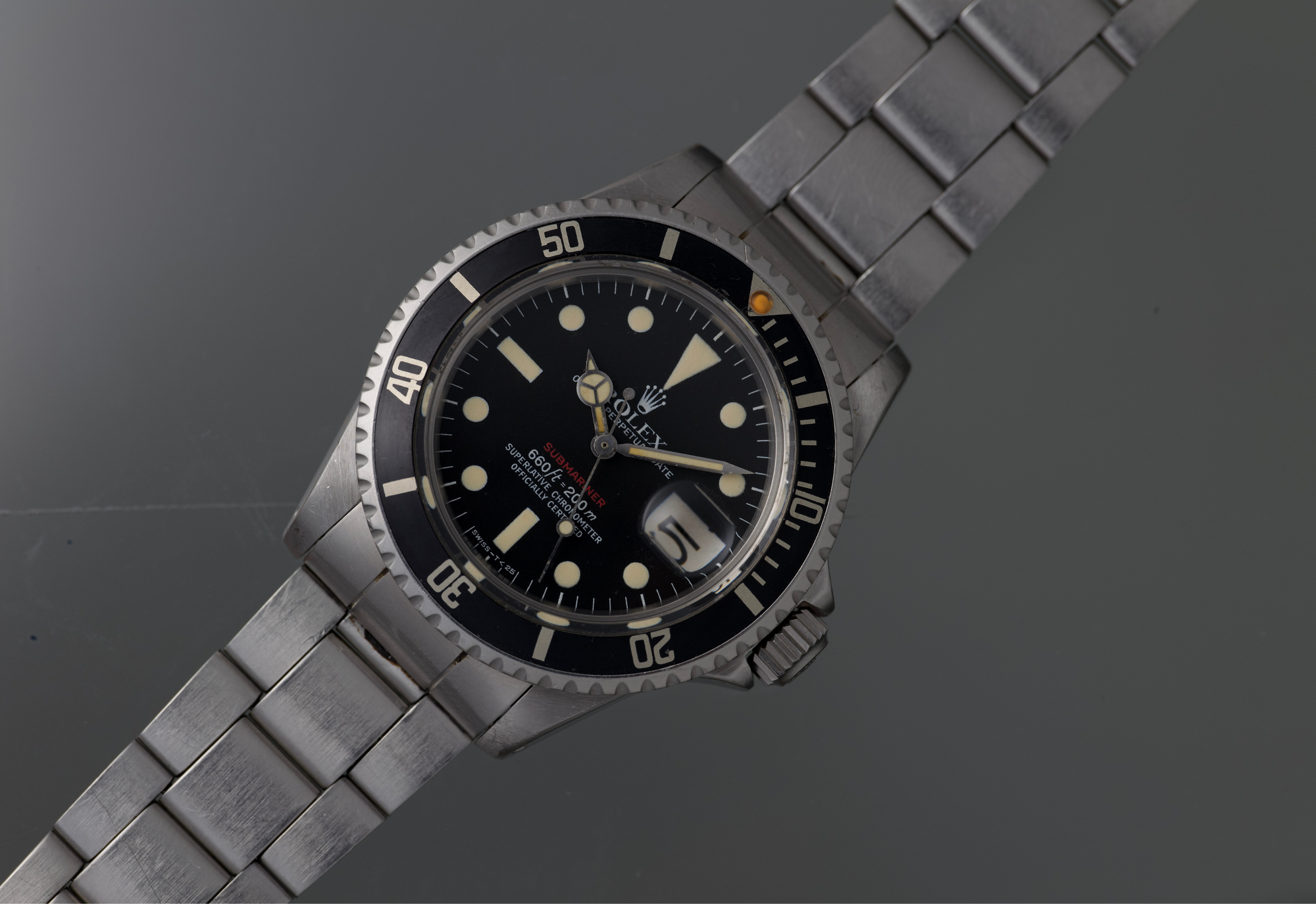 Single Red Submariner - Creamy lume MK6 and Recent RSC