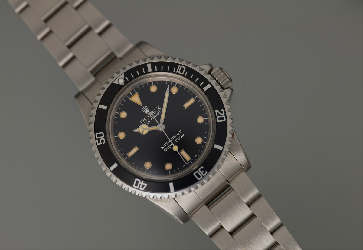 1986 5513 Glossy Dial with nice Patina - full set excellent