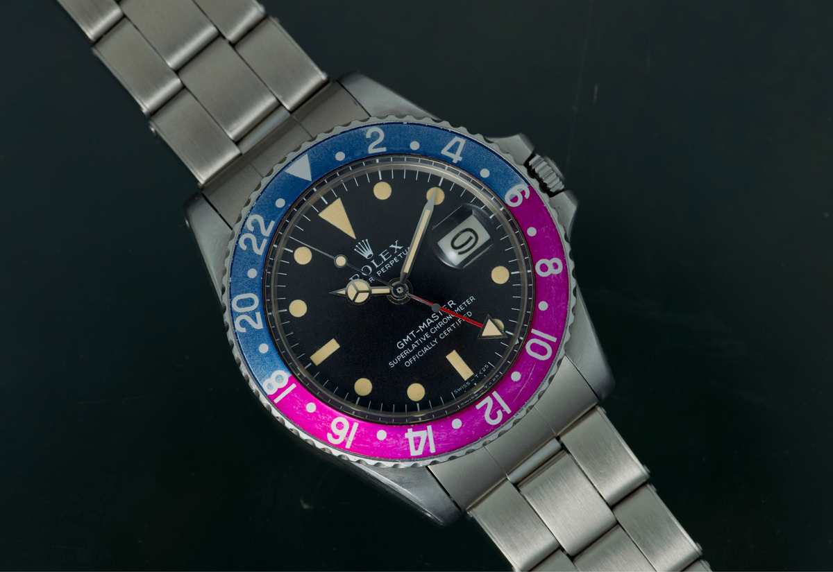 1968 Fuchsia GMT fantastic dial