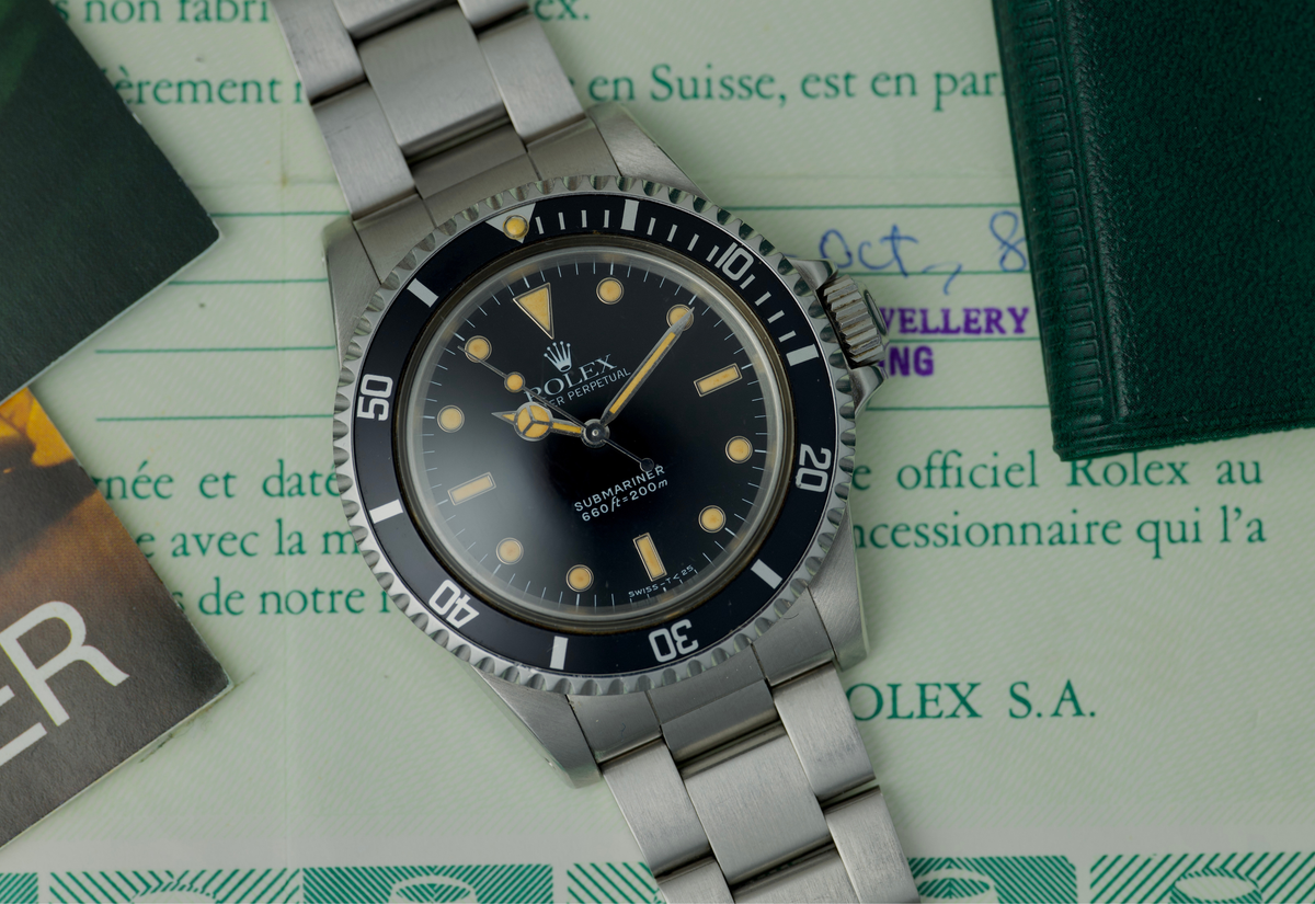 1988 5513 DEEP PATINA with Box and Paper
