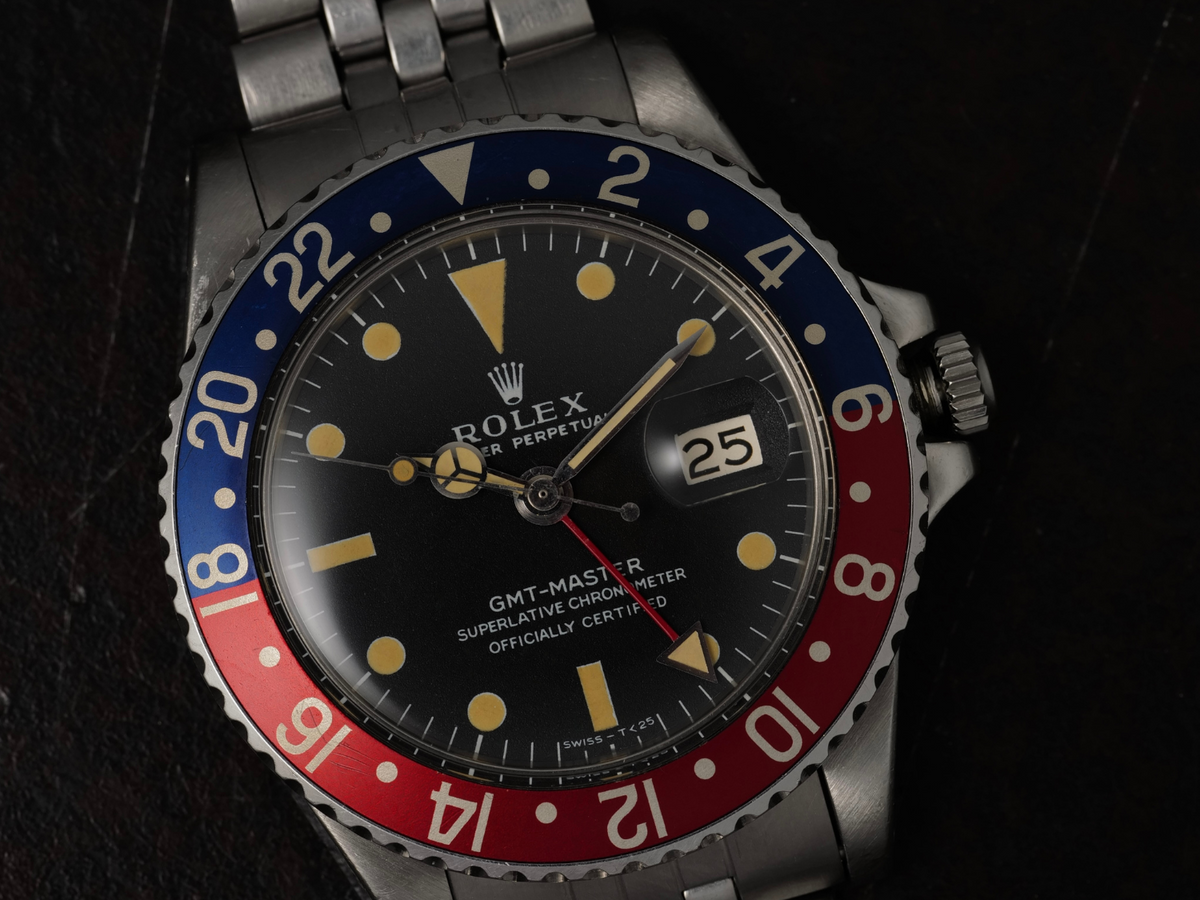 Rolex 1675 MK1 vivid patina