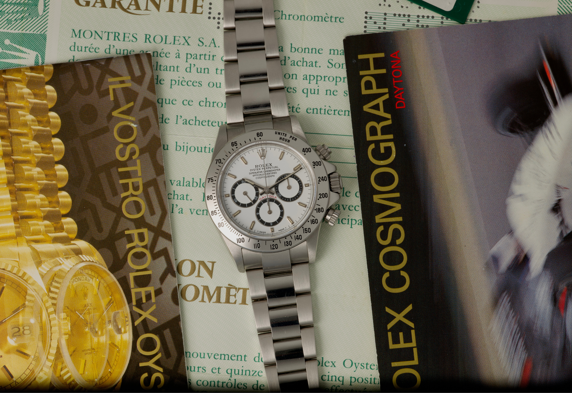 1991 16520 Daytona with sublime cream patina and a super sharp case