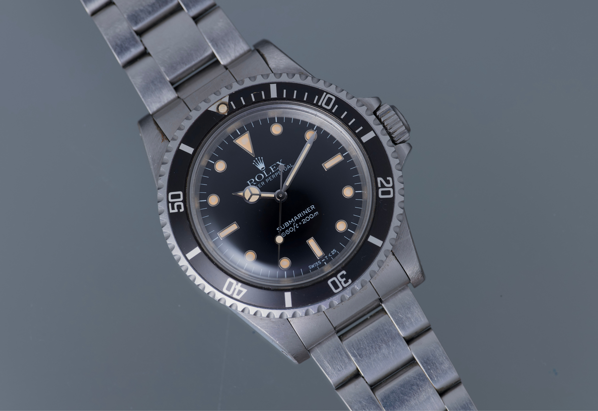 Amazing unpolished 1986 5513 Submariner collector set