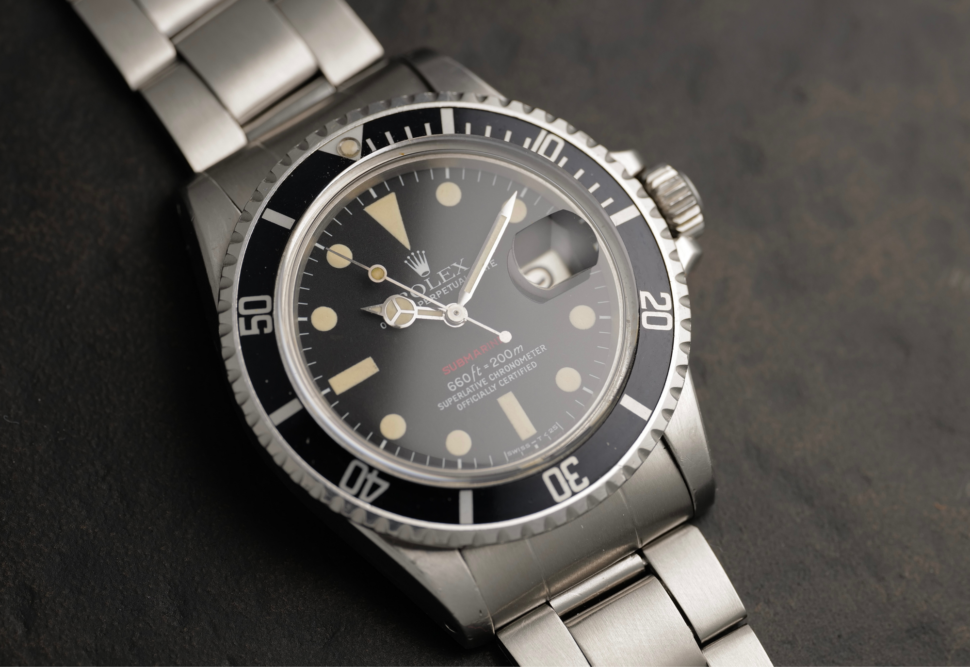 Red Submariner date from 1972