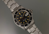1972 RED Submariner unpolished with amazing orange patina