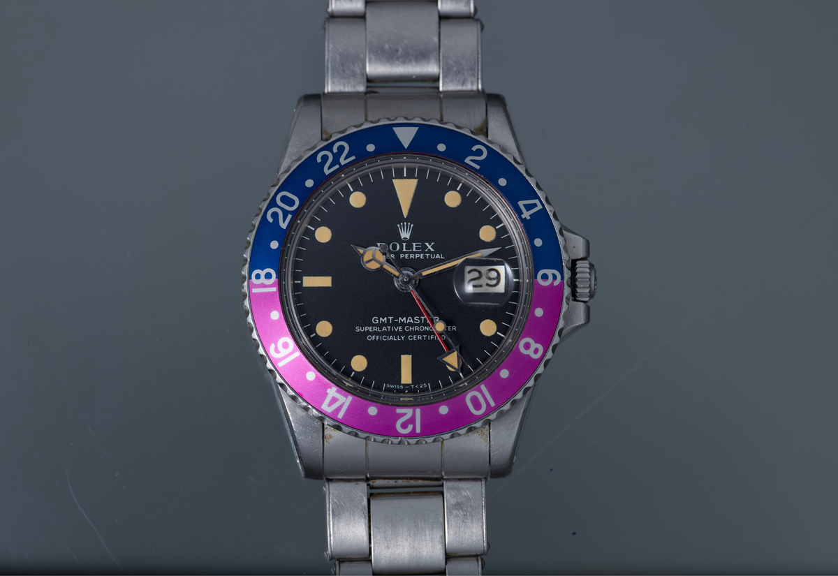 1675 MK1 Dial with Super Fuchsia Insert Box and Paers