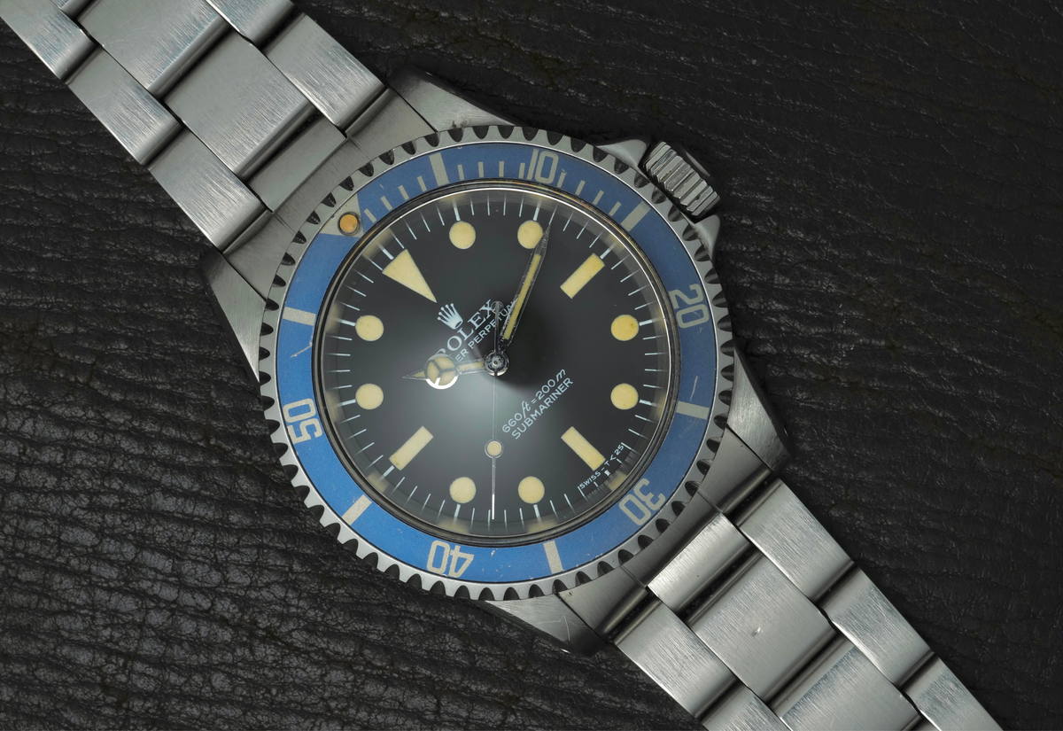 76 5513 Pre-Comex SUB  with sharp case denim insert