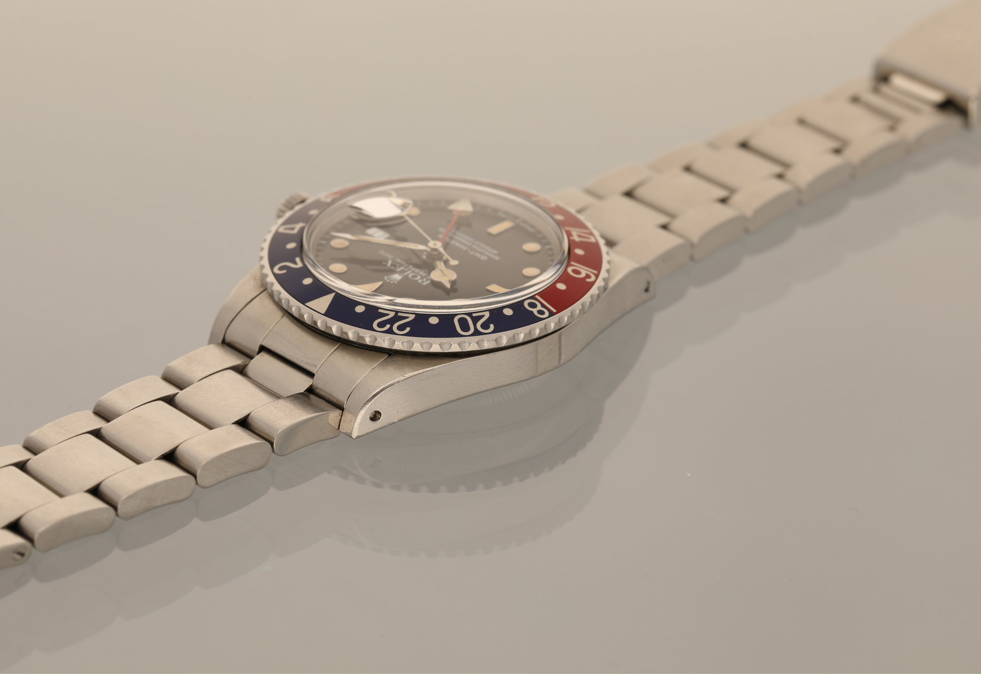 Rolex 16750 Transitional GMT Glossy and Unpolished