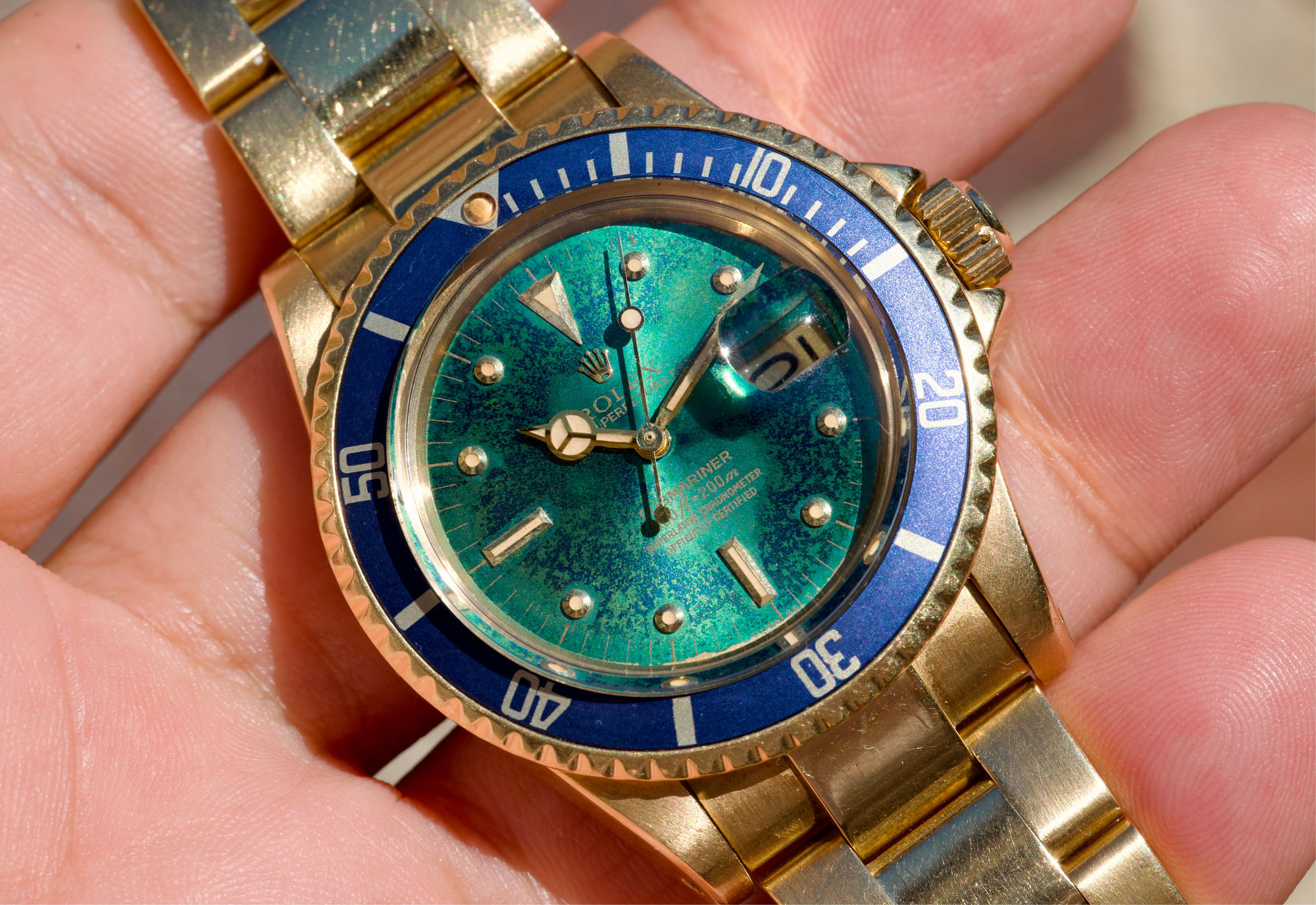 The 18k Aquaman Sub in 18k from 1978