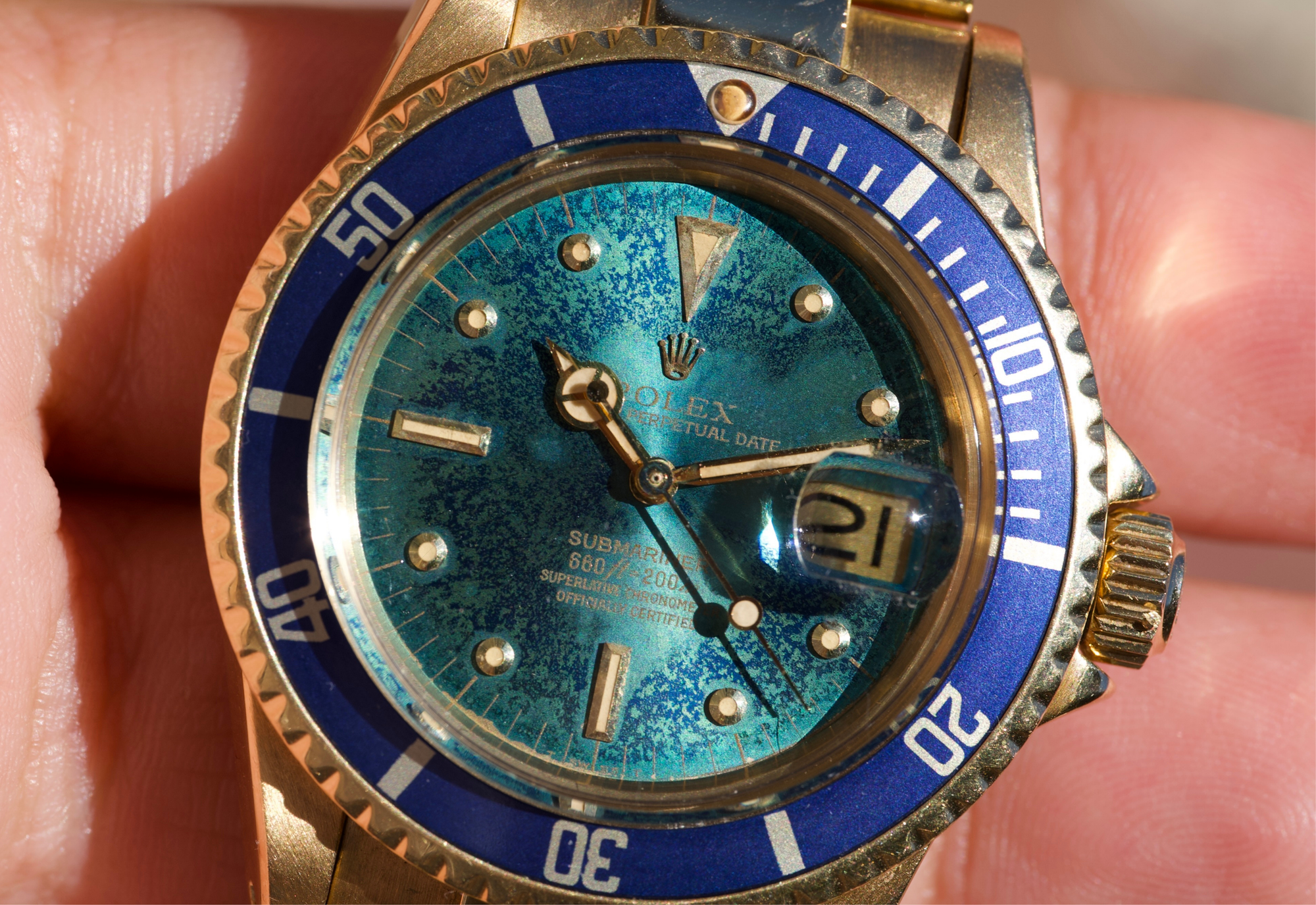The 18k Aquaman Sub in 18k from 1978