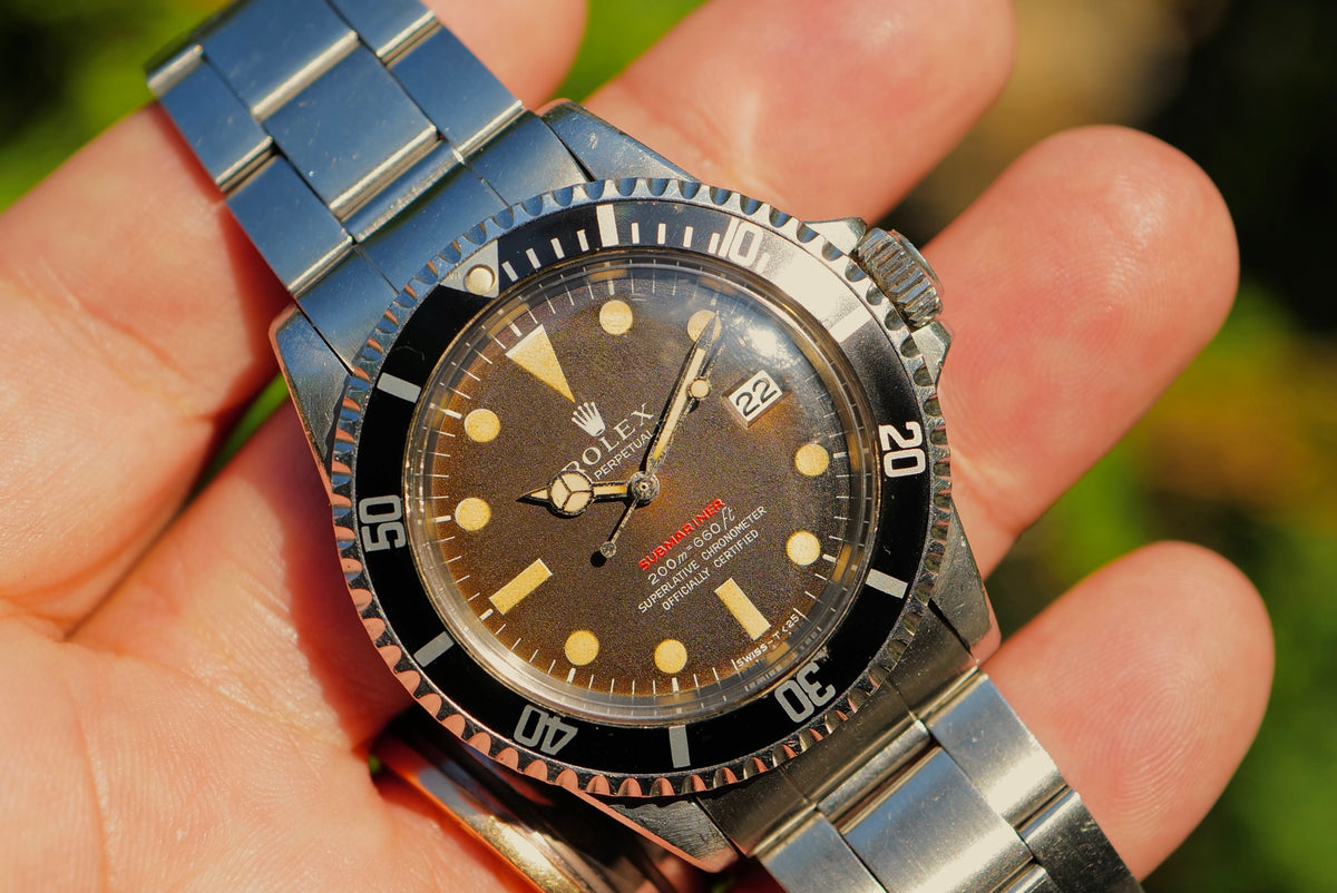Rolex Red 1680 Fully Chocolate !