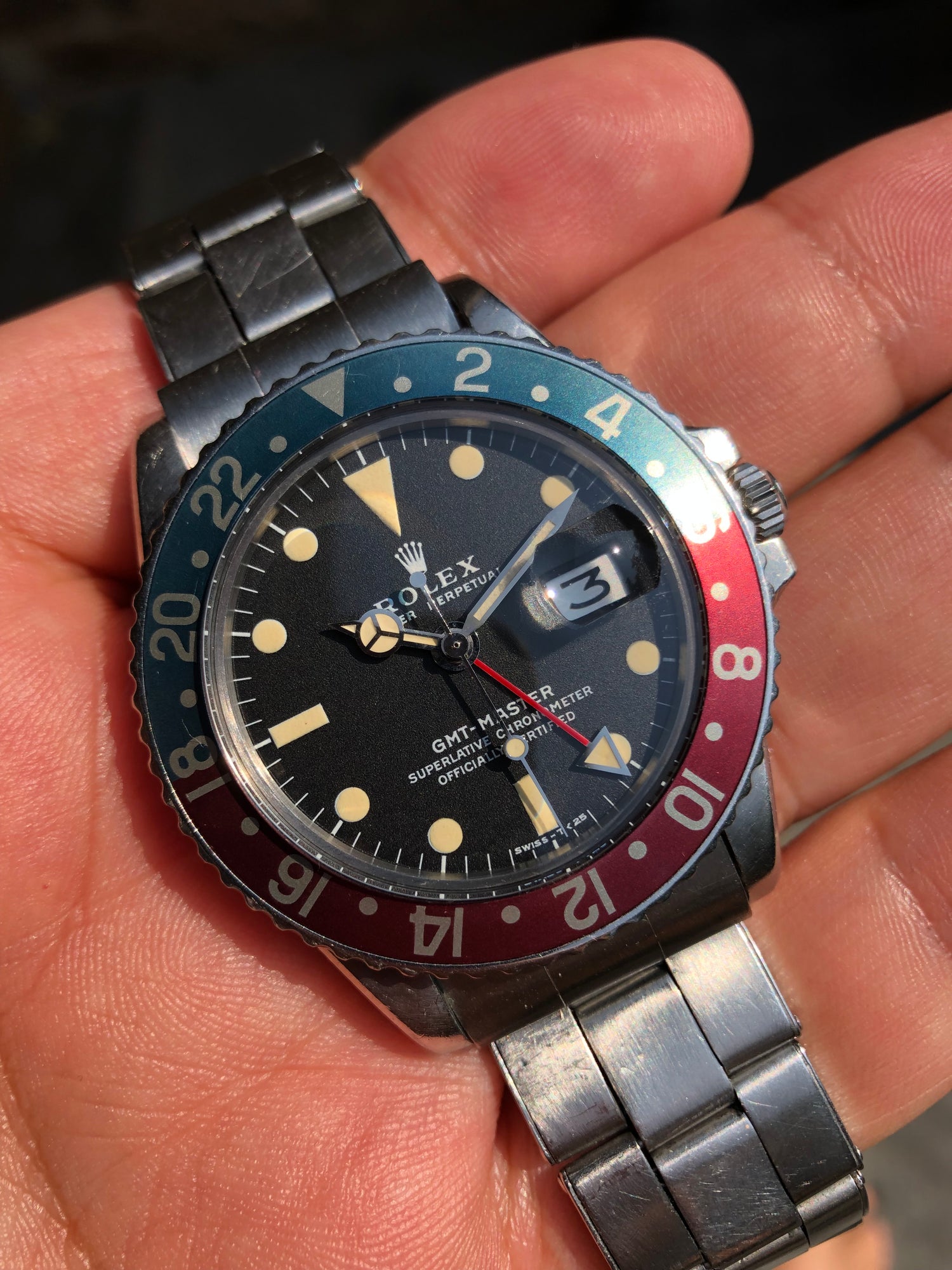 Rolex 1675 MK2 Unpolished Box and Papers