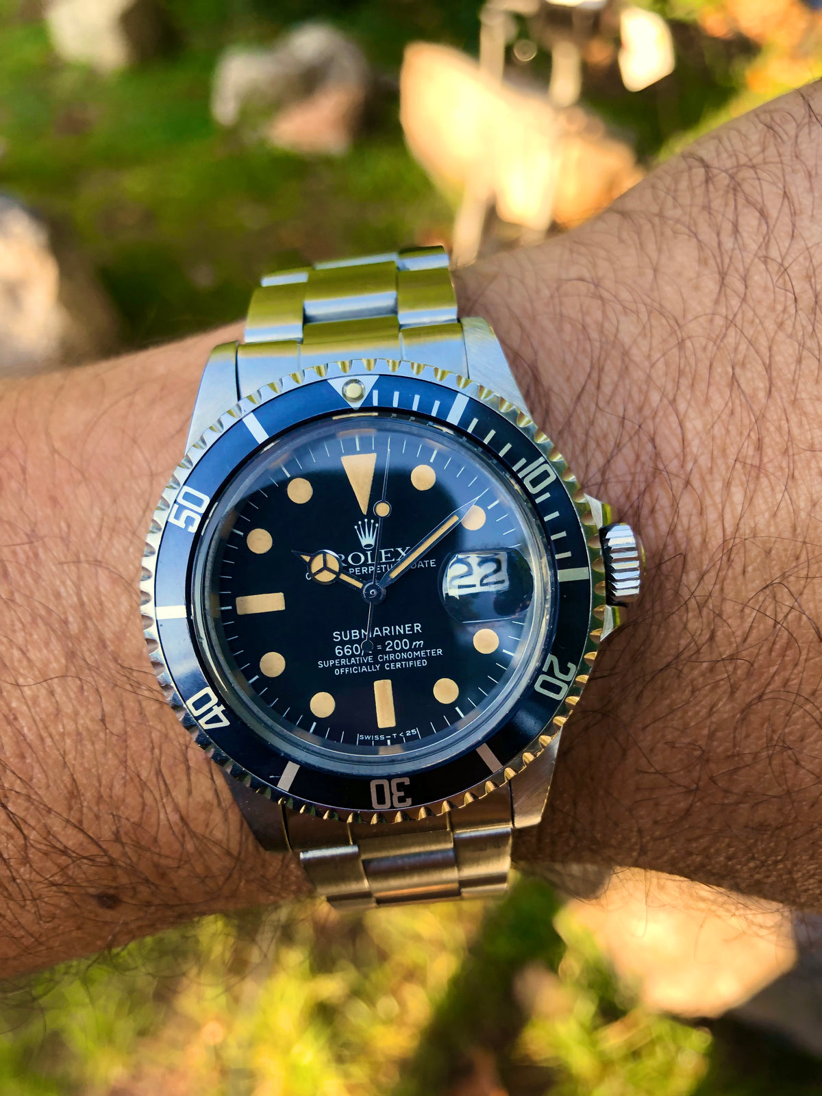 Rolex 1680 MK1 Pumpkin Patina