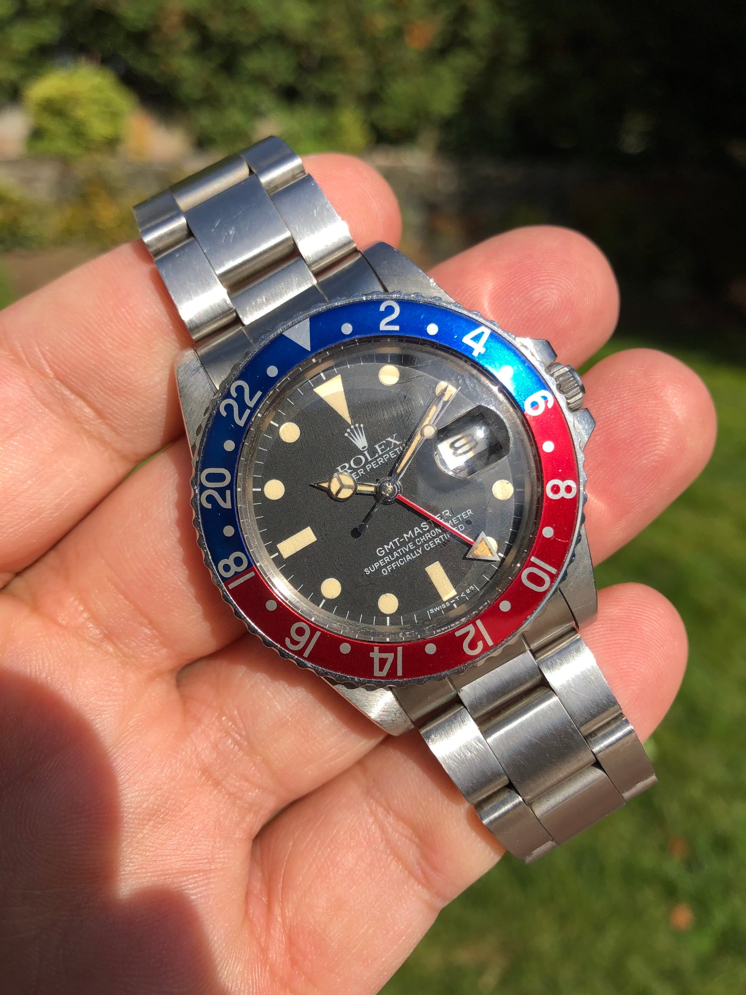 16750 Transitional Matte dial GMT unpolished