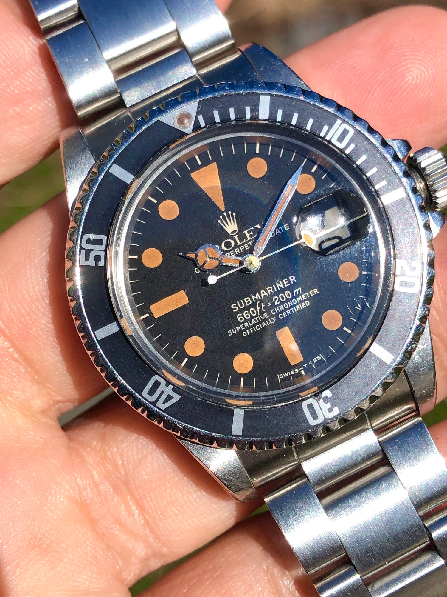 Super Unique  1680 Sub with fantastic orange patina