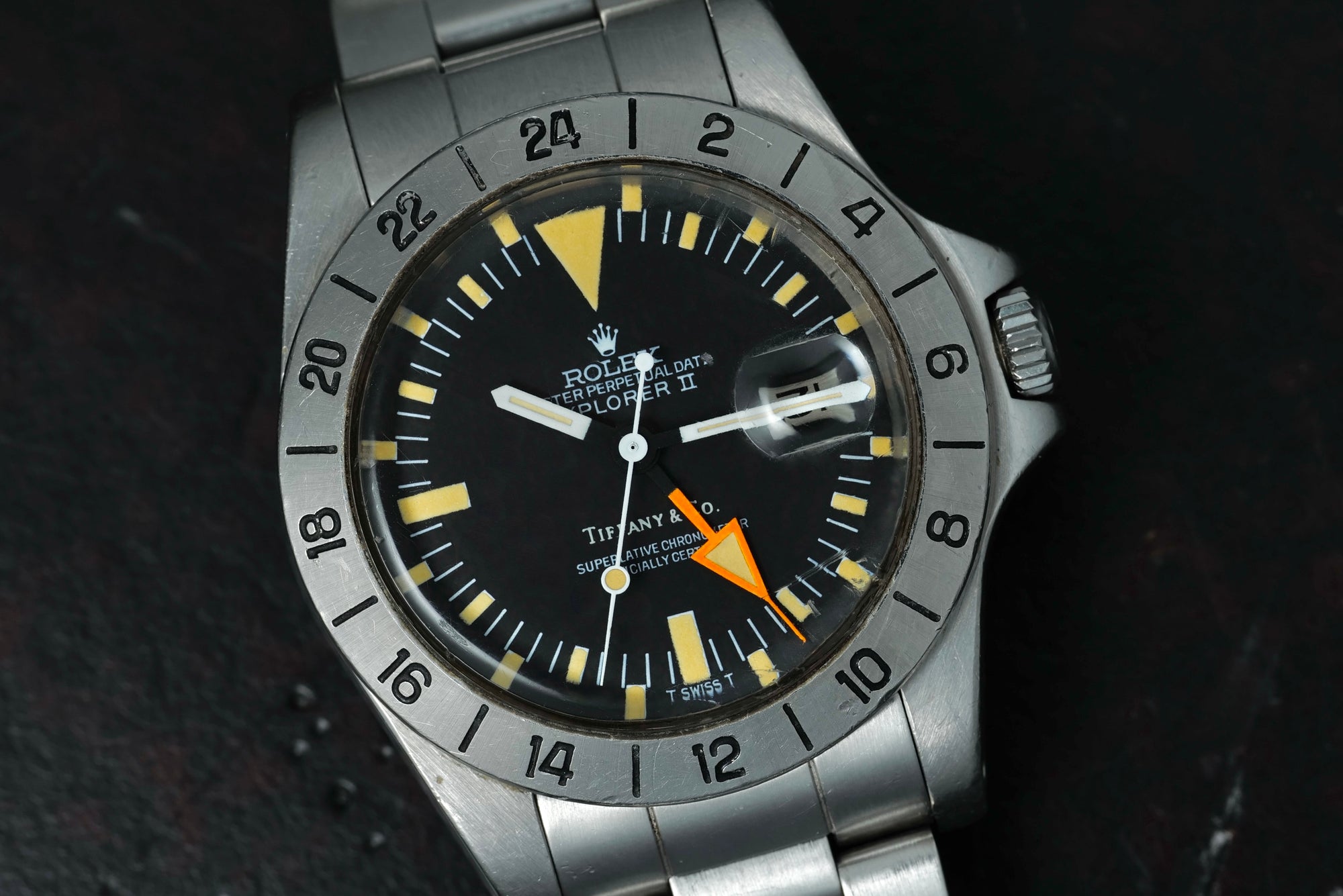 Tiffany Orange Hand - Superb Condition