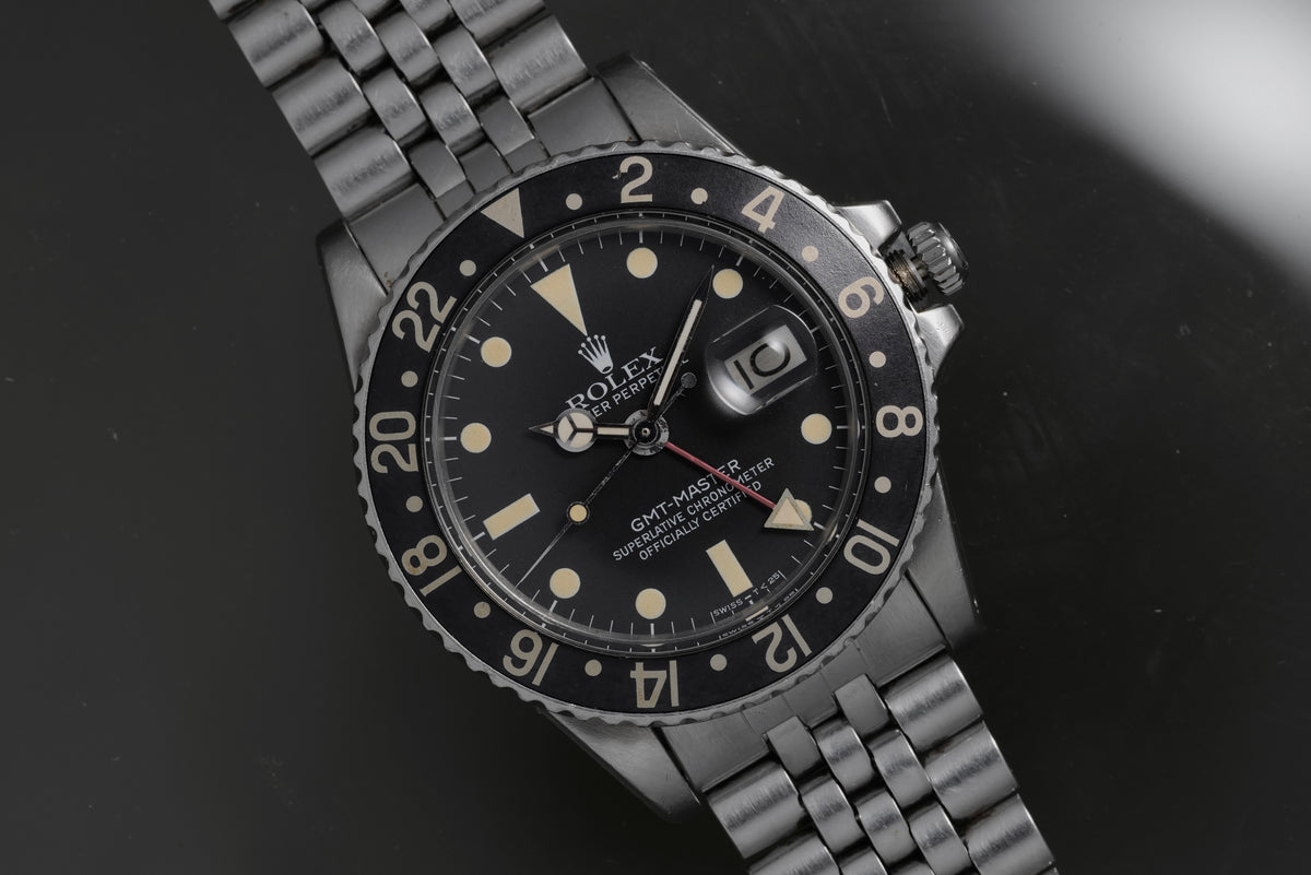1978 Rolex 1675 GMT Master MK5 Cream