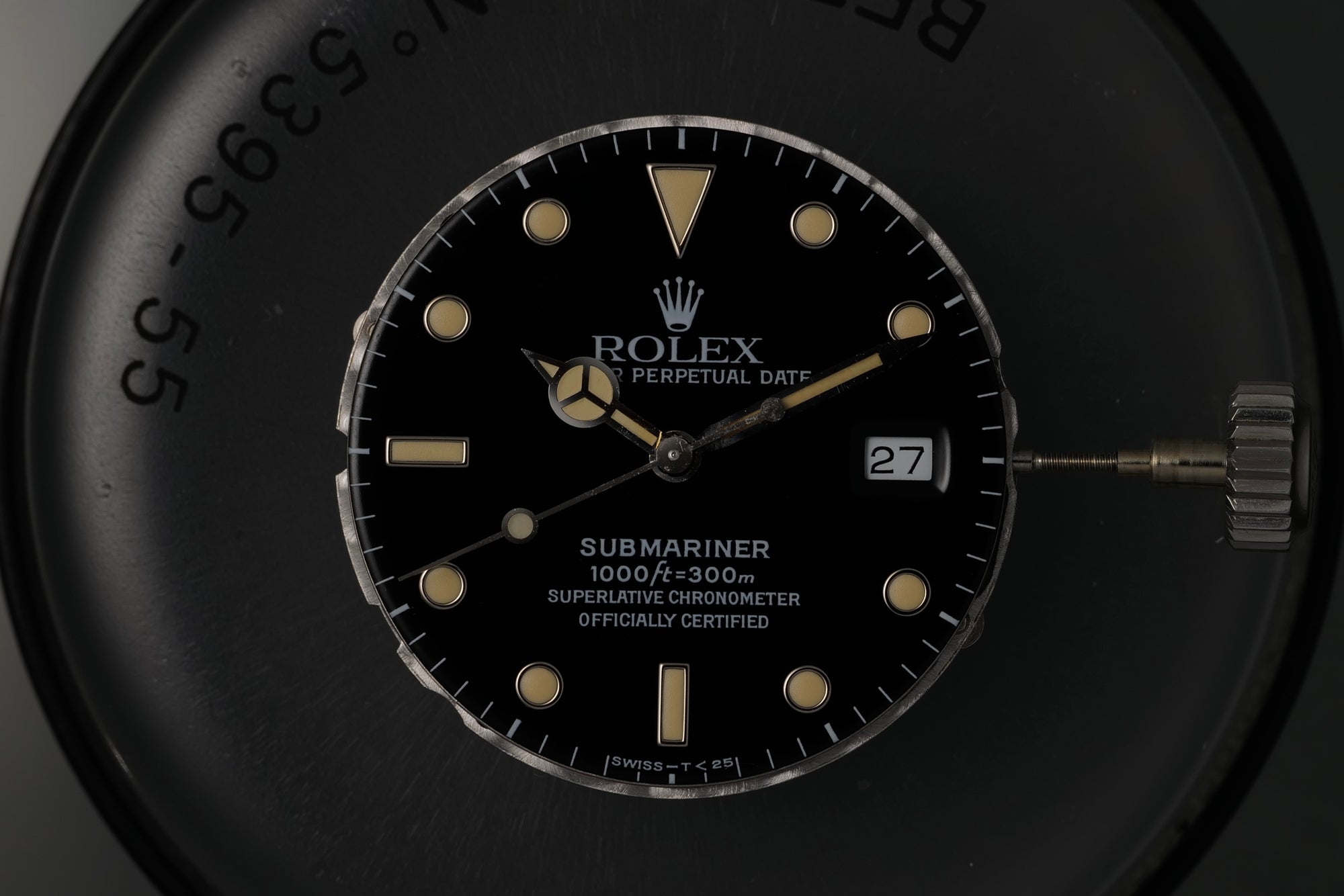 1991 Rolex Submariner date with great patina