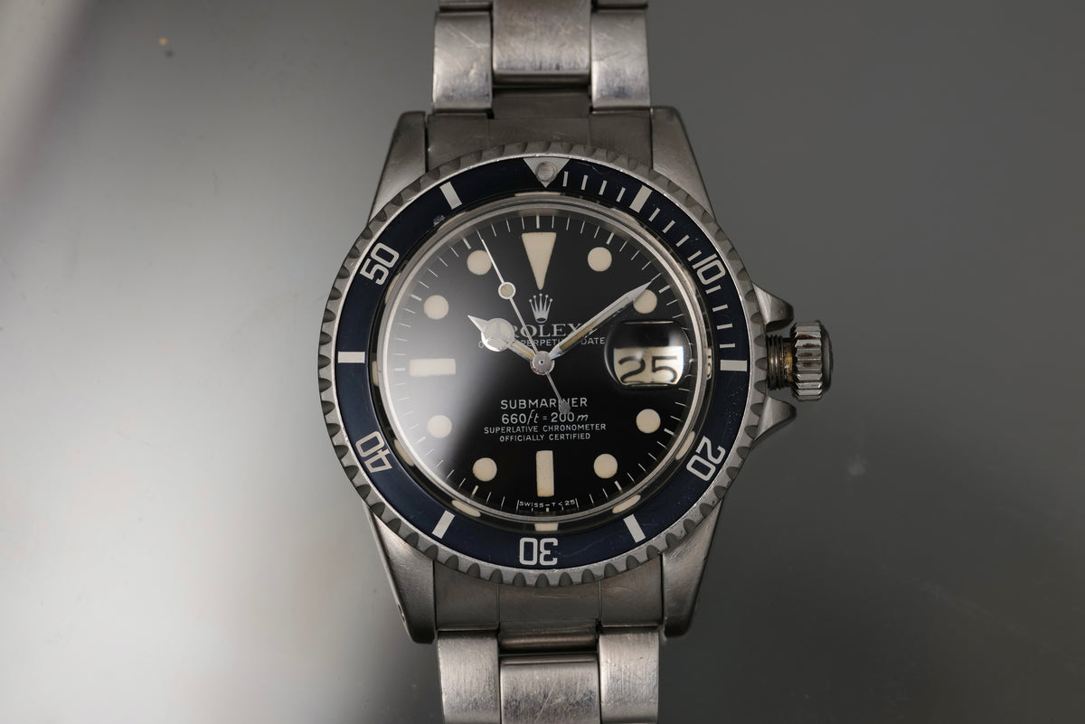Barn find 1680 Submariner date from 1977