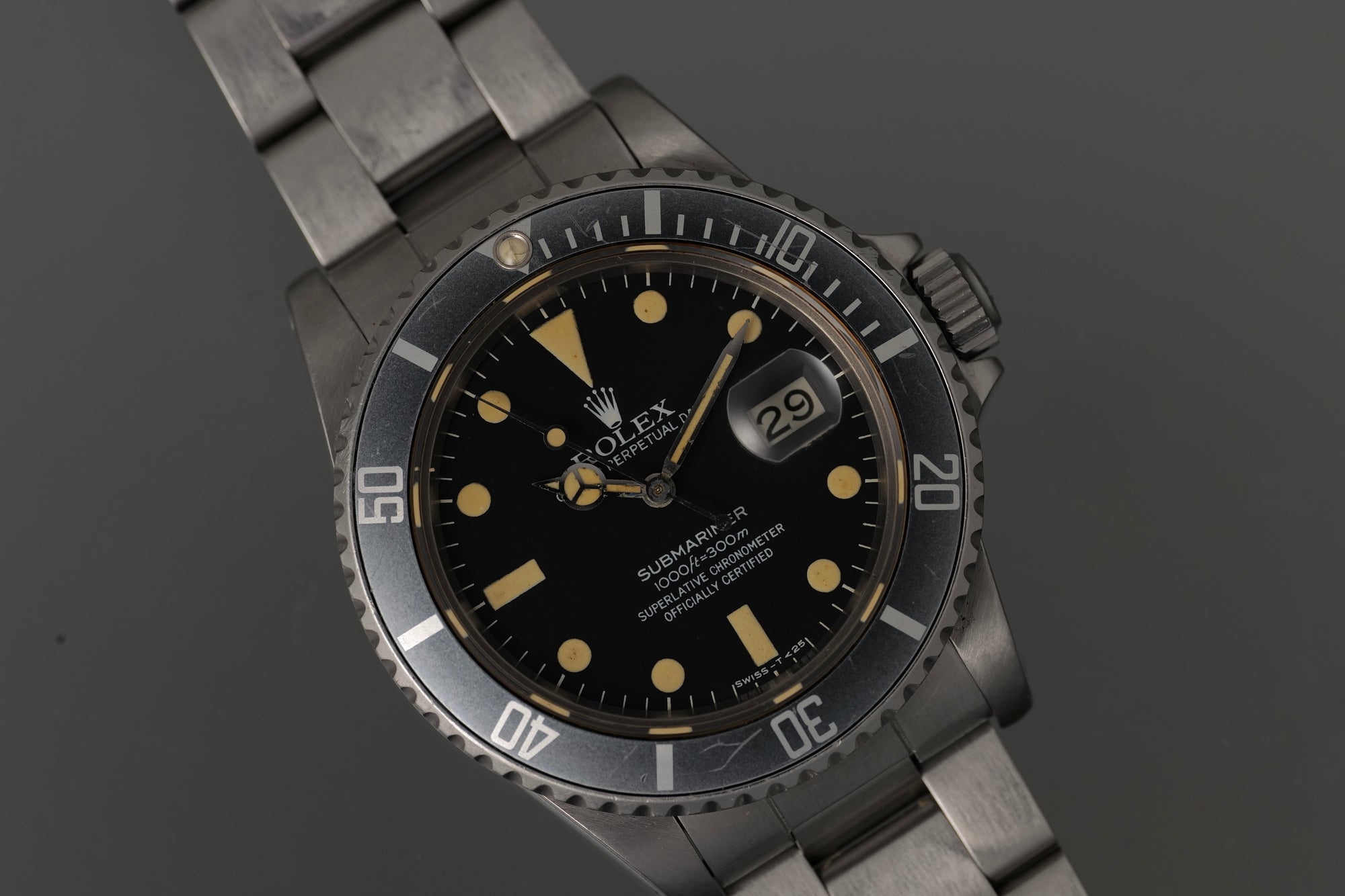 Rolex 16800 lemon lume 1984