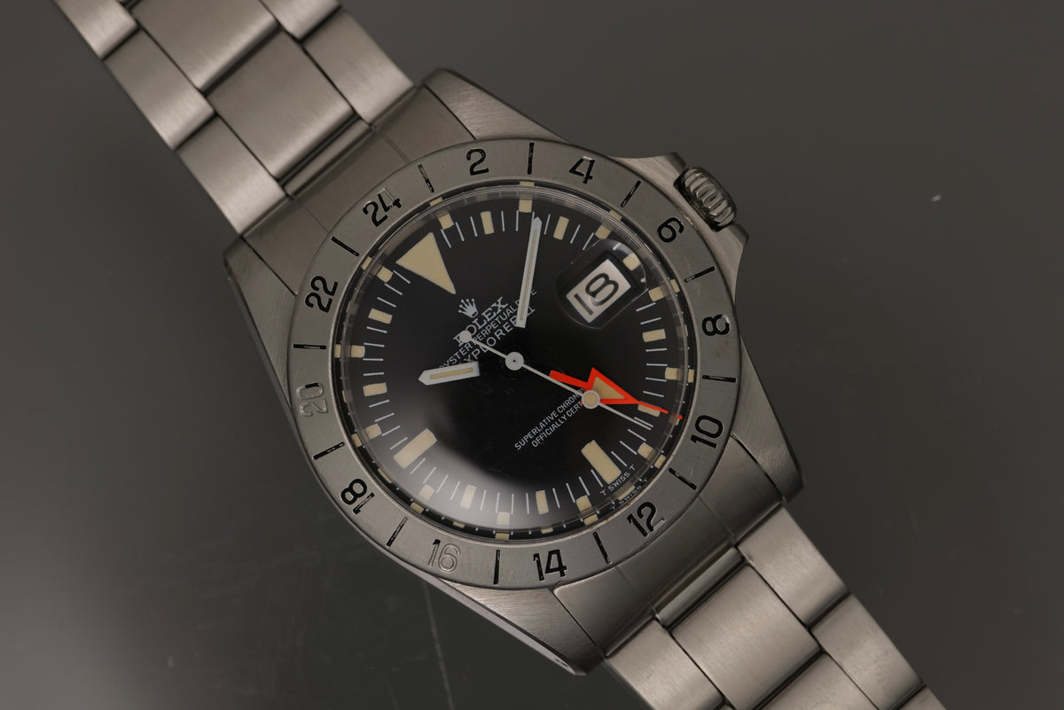 Mk2 1655 Steve McQueen orange hand Explorer