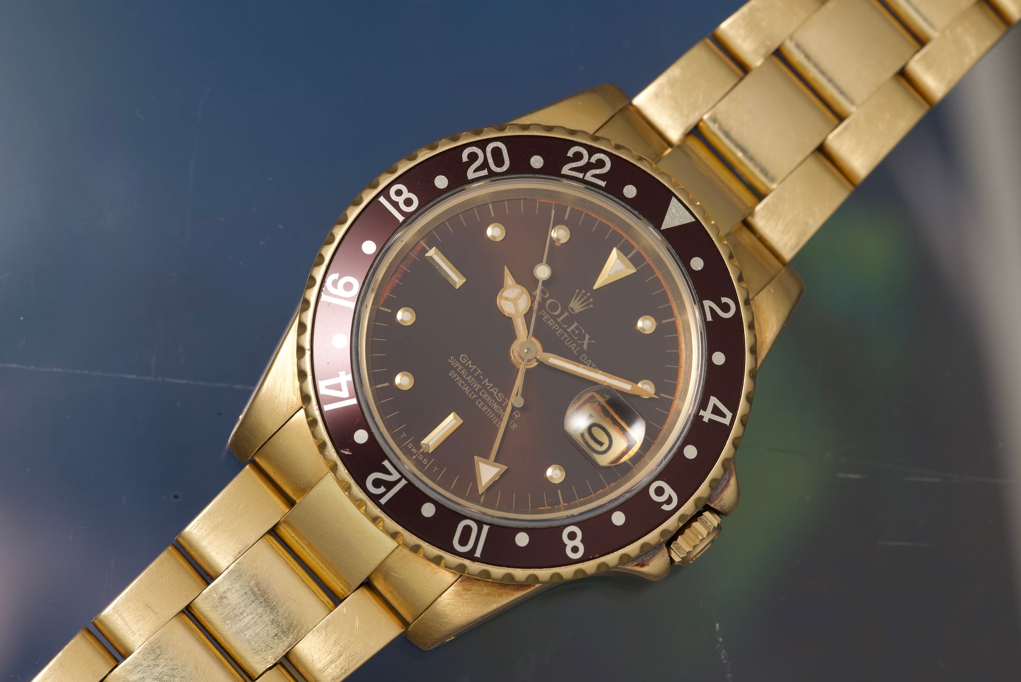 1979 16758 - one of the first all gold nipple dial GMTS and an amazing example