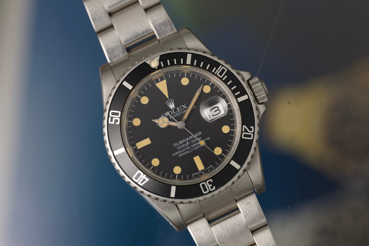 1982 Rolex 16800 Complete set amazing patina