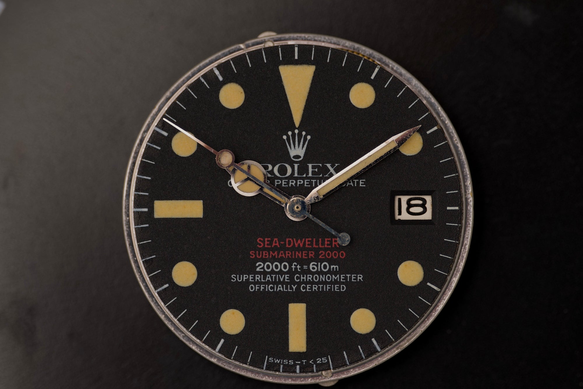 Double Red Sea Dweller 1976 Box and Papers