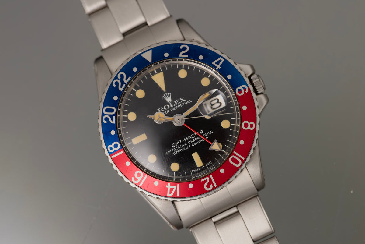 1973 Rolex Gmt Master MK4 Box and Papers