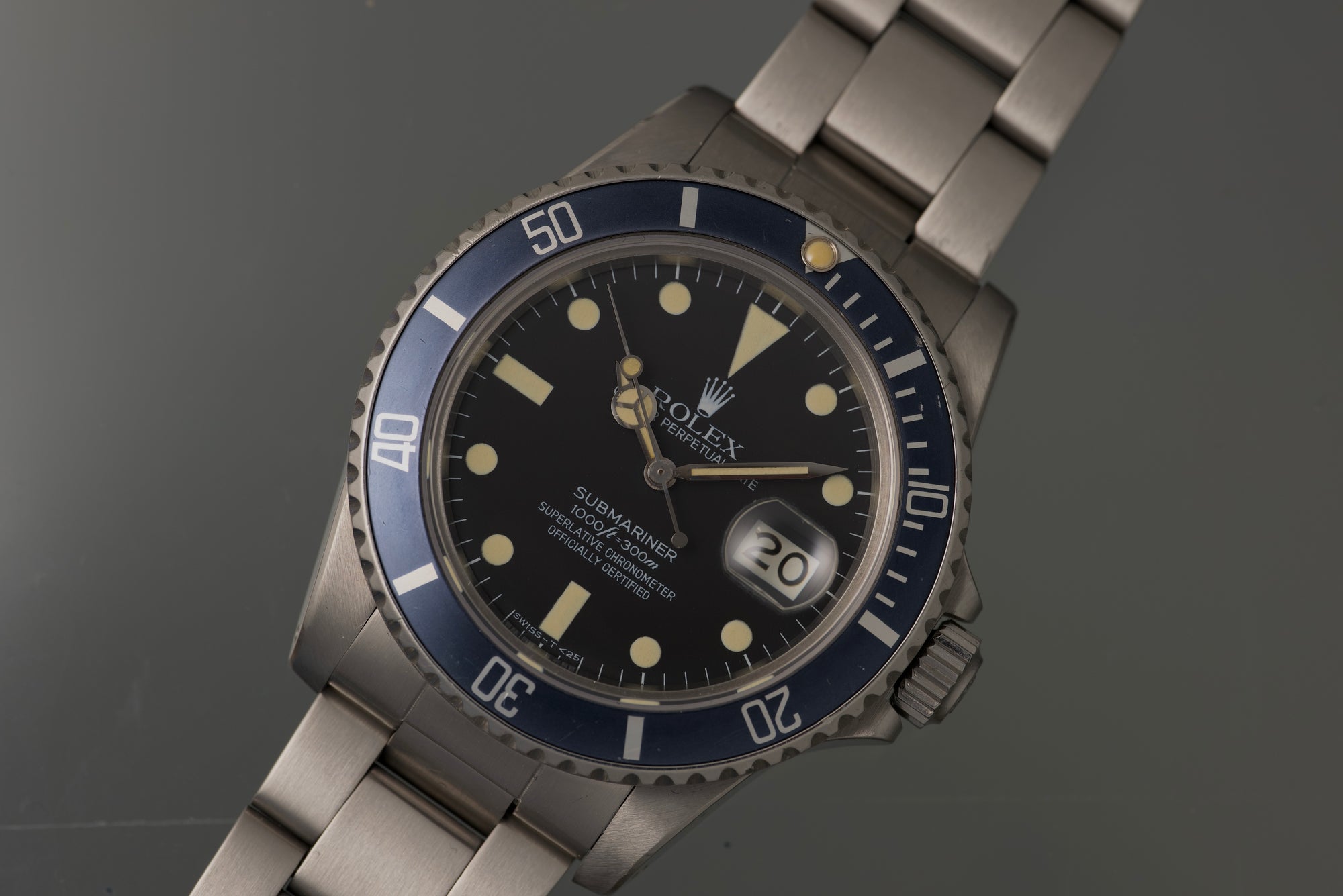 Flawless 16800 transitional Matte Dial Submariner 1984
