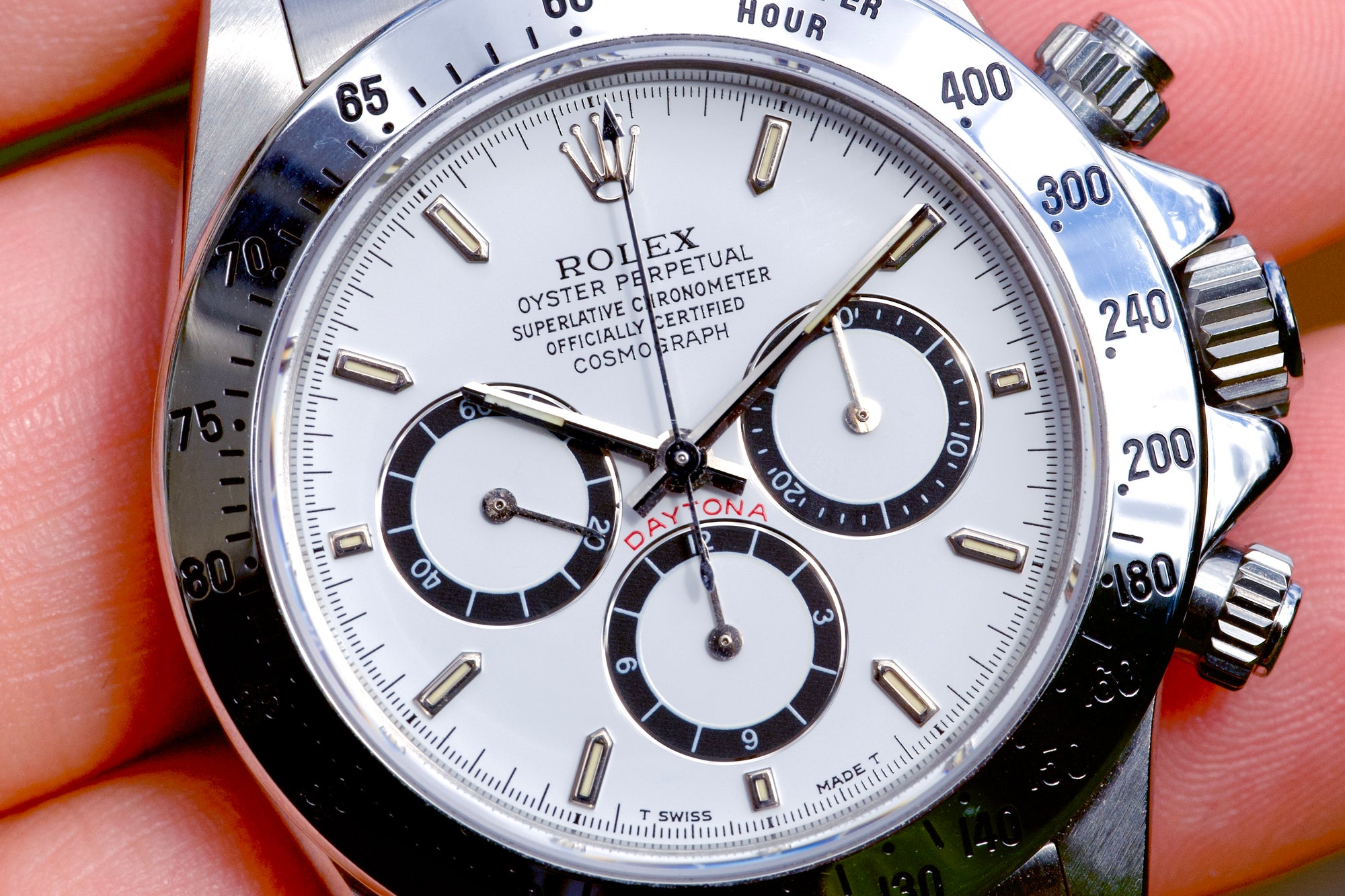 1991 16520 Daytona with sublime cream patina and a super sharp case