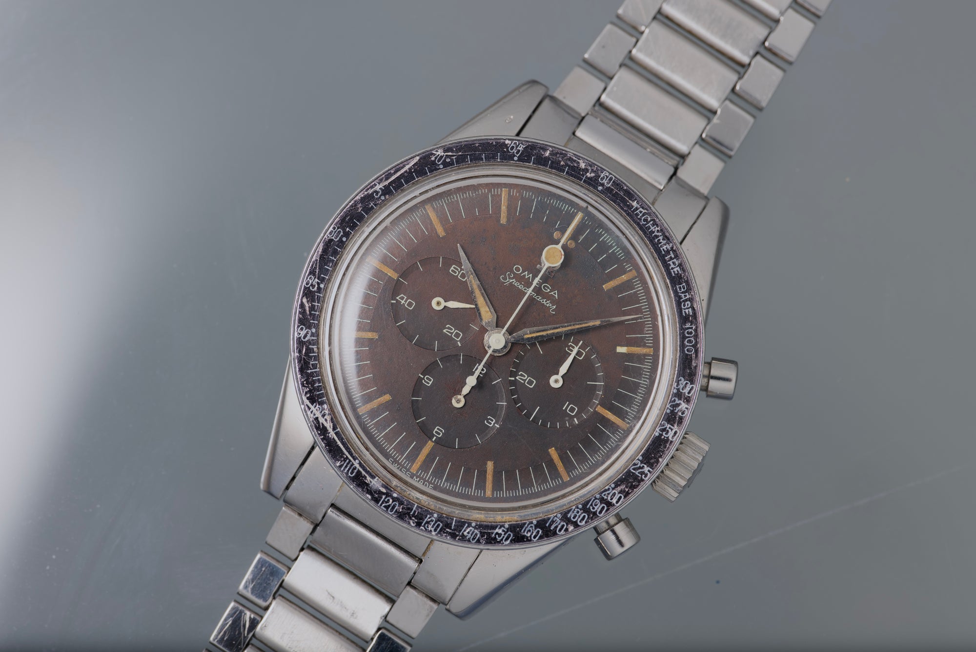 Ultra Rare Tropical Omega Speedmaster 2998-1 1960 Lolipop