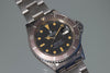 1982 Rolex Transitional Submariner super pumpkin patina vs matte brown bezel