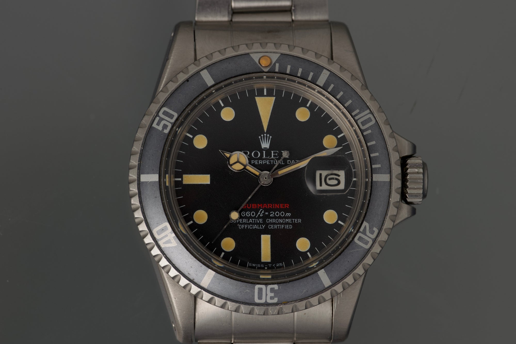 71 Red Sub with dynamic patina and a ghost insert