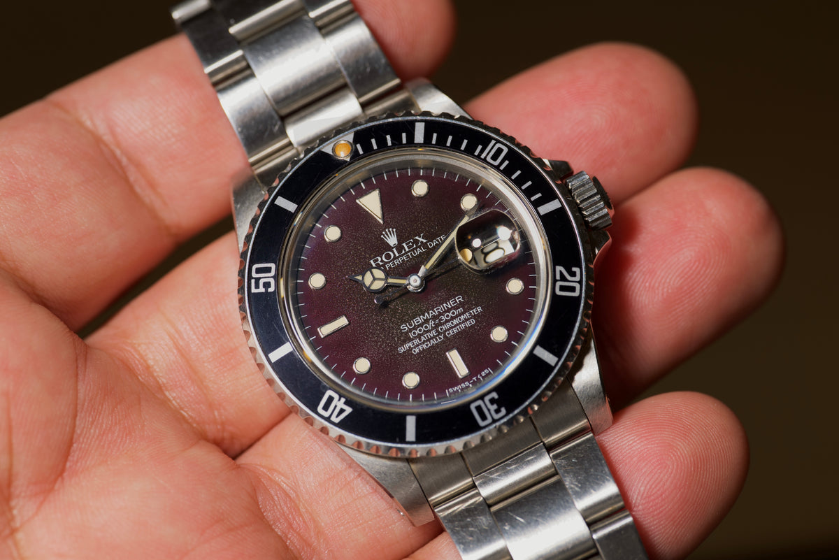 The Blackberry dial Submariner - super rare