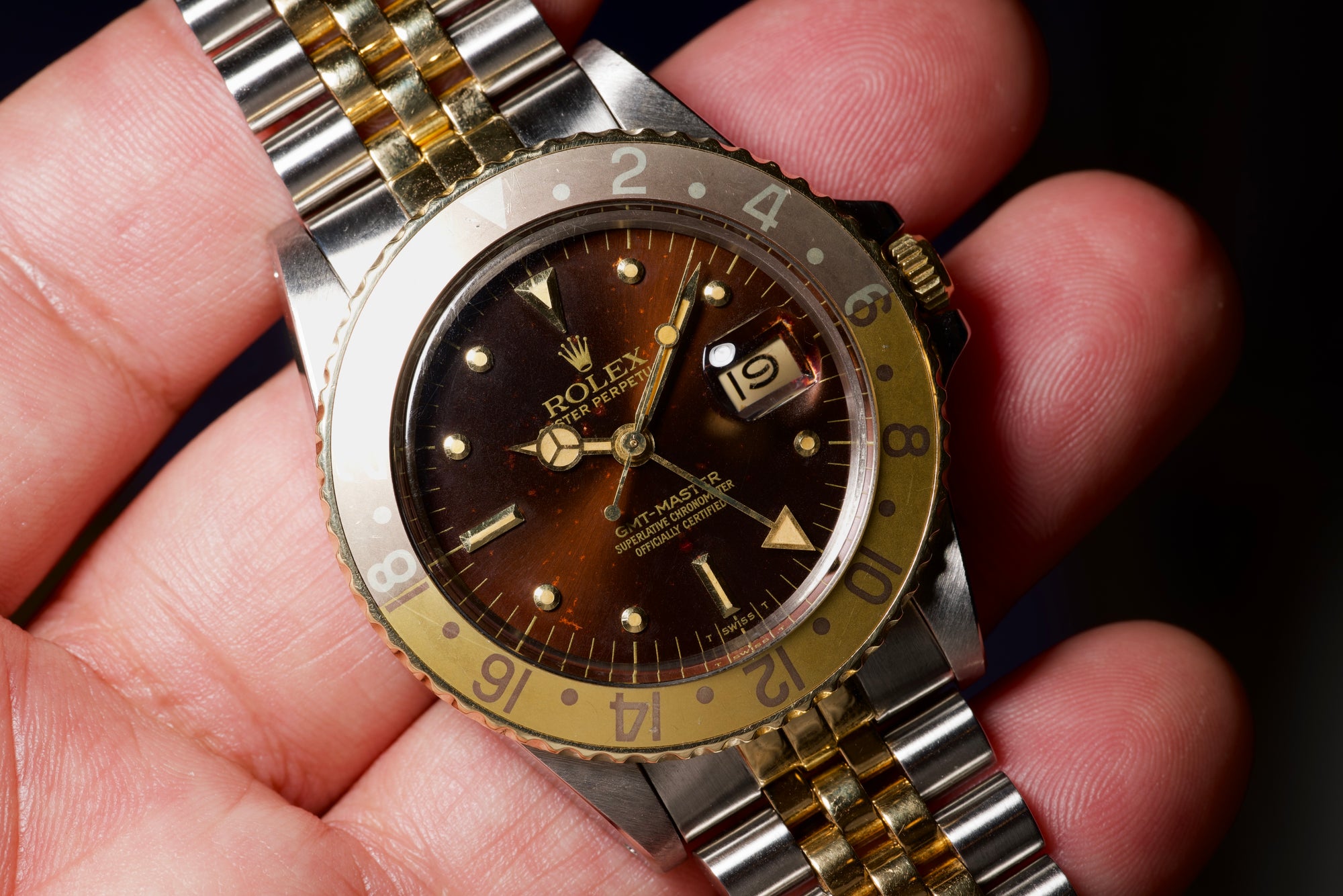 79 Tropical Root Beer GMT Master 16753 sharp case