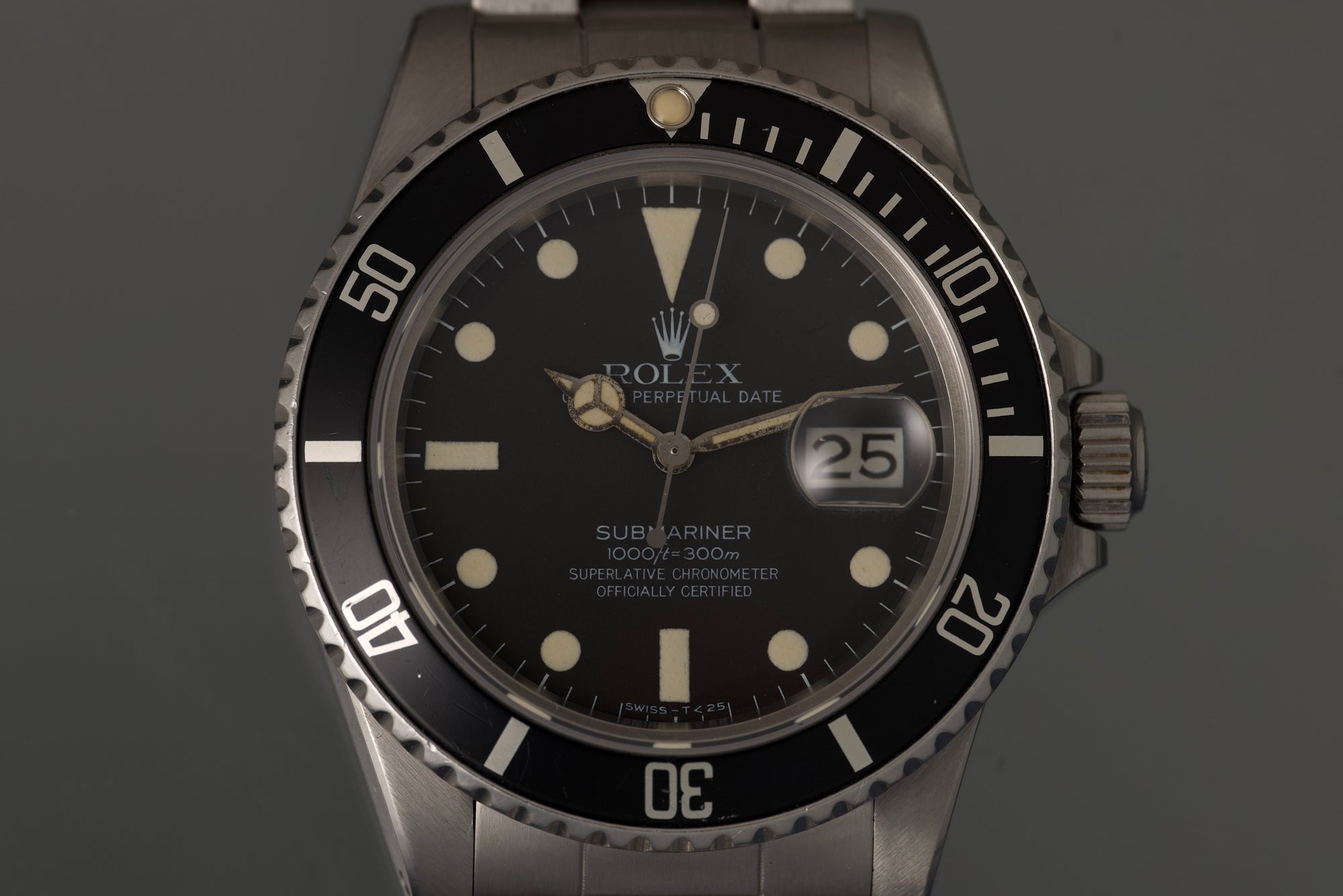 Transitional Matte Dial Submariner 16800