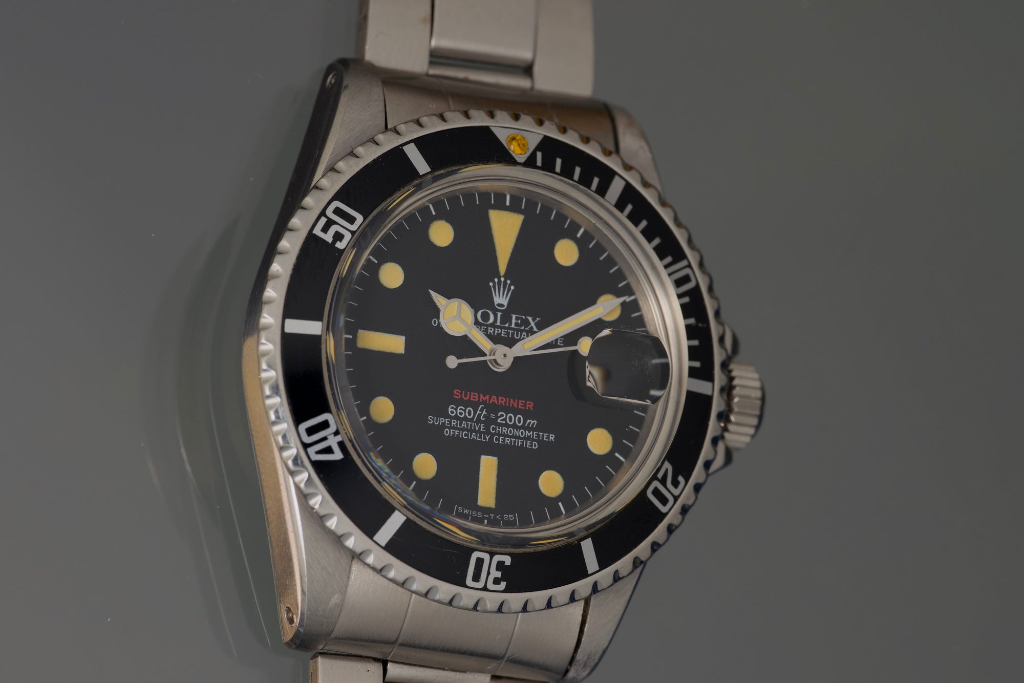 Super Patina 1974 RED SUB with a sharp case