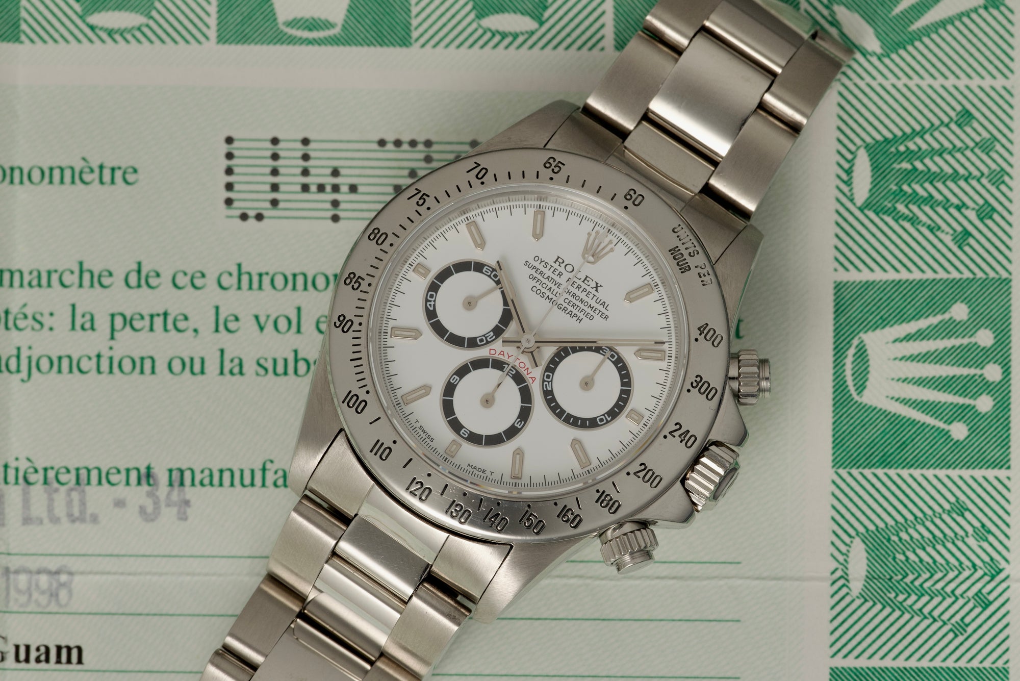 16520 Zenith Daytona form 1997 with box and papers